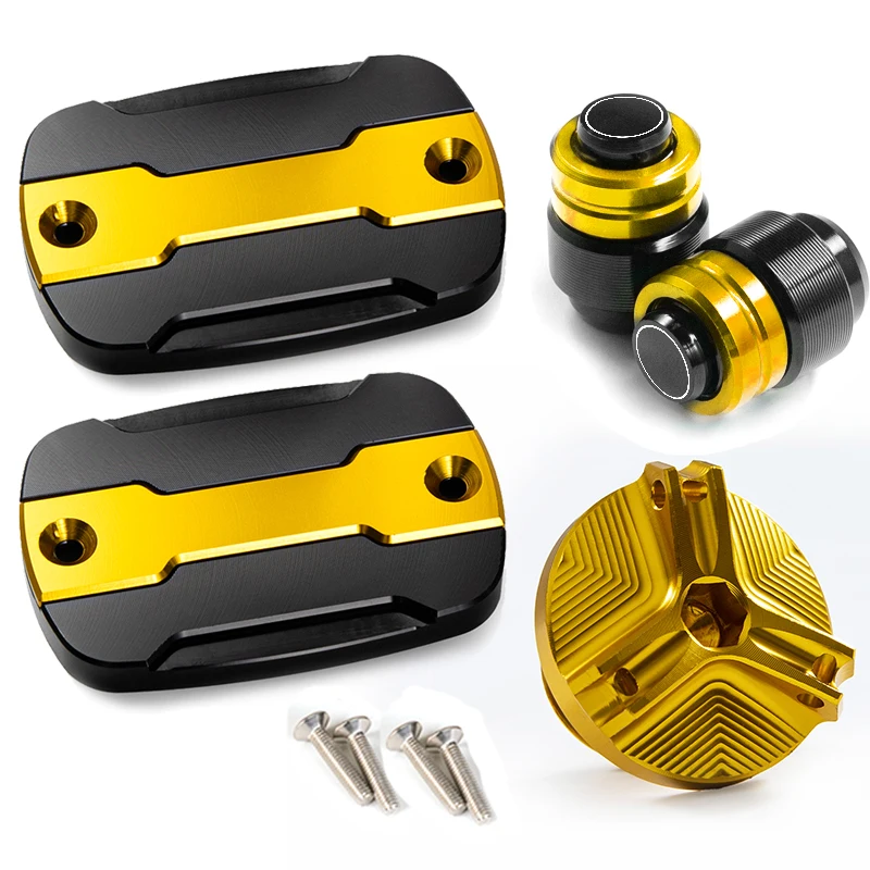 Tapa de depósito de líquido de frenos delantero y tapa de relleno, accesorios para Yamaha TMAX 530 500 560 TMax530 SX DX TECH MAX TMAX560 t-max