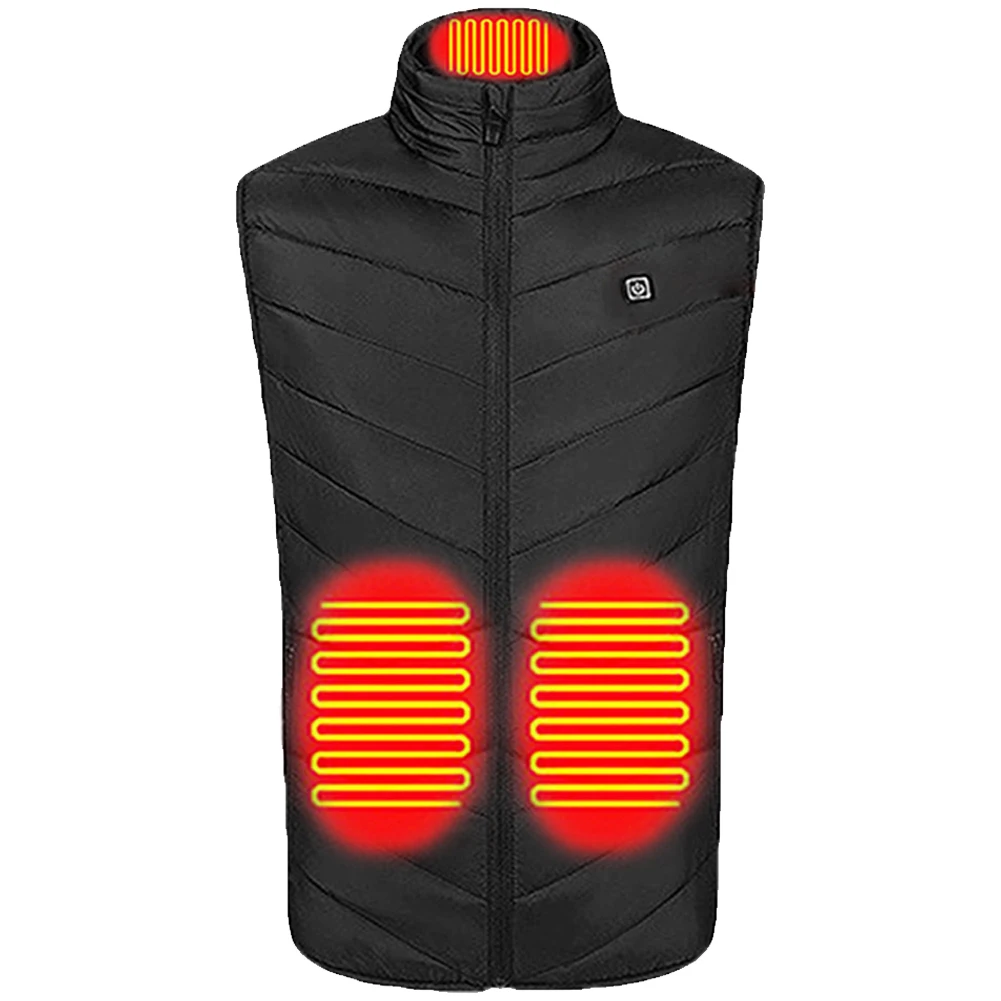 

9-зонные нагревательные куртки с электрическим подогревом, зимний жилет, термоодежда с подогревом для мужчин и женщин, катание на лыжах, пеший туризм