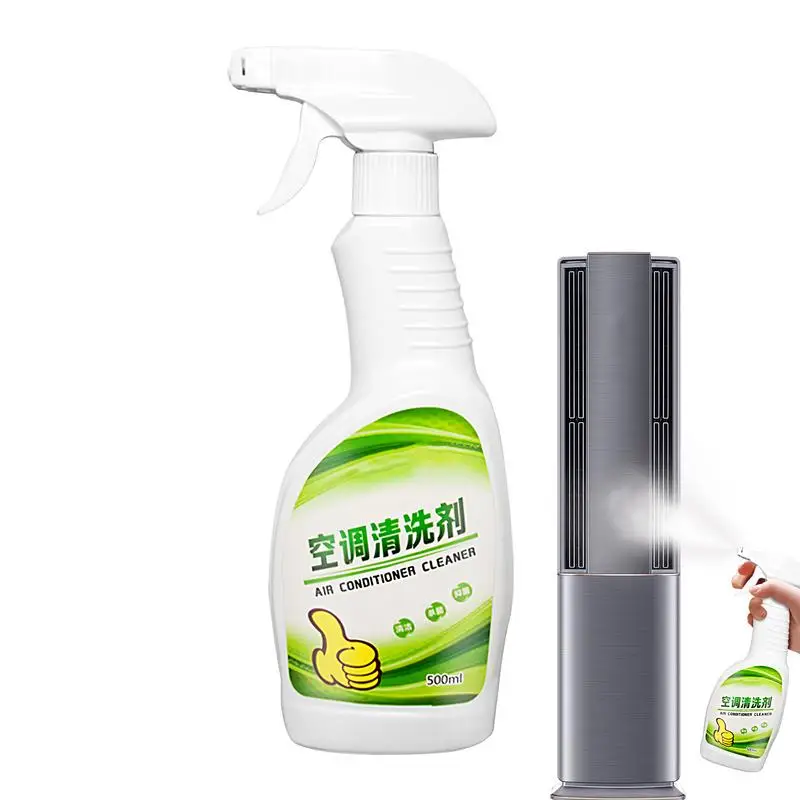 Car Vent Cleaner 500ml Foam Cleaner All-Purpose Foam Solution Multisurface Cleaner Spray Gentle Cleaning Spray Effective Coil