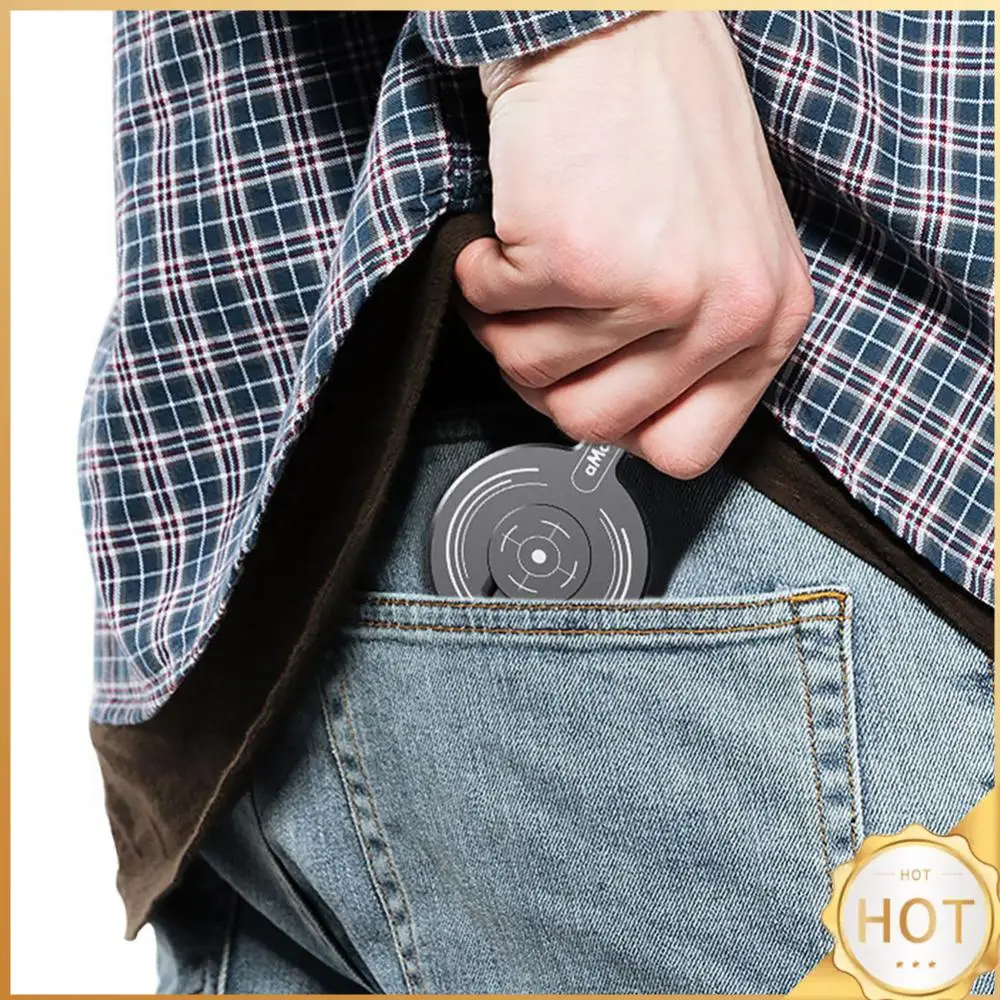 حامل حلقة مغناطيسية من سبائك الألومنيوم مثبت أفقي لوحة محول مغناطيسي عالمية لكاميرا Insta360 Flow/Flow Pro الرياضية