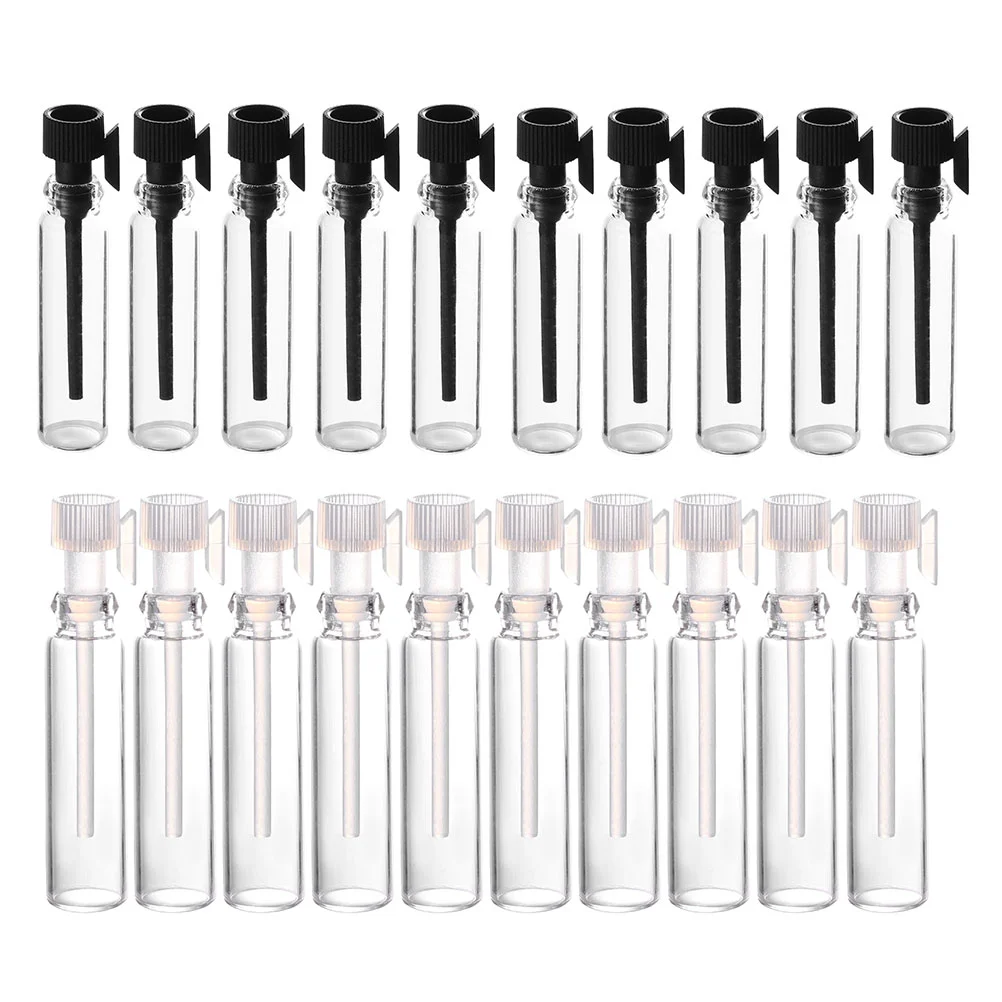 

100 Pcs Glass Bottle Bottling Empty Bottles Sample Bottled Small Storage Mini Travel