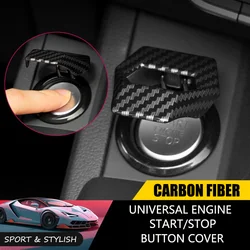 Universal Car Engine Start Stop Switch Lambo Style Button Cover Decorative Auto Accessories For Honda Nissan Toyota BMW Audi