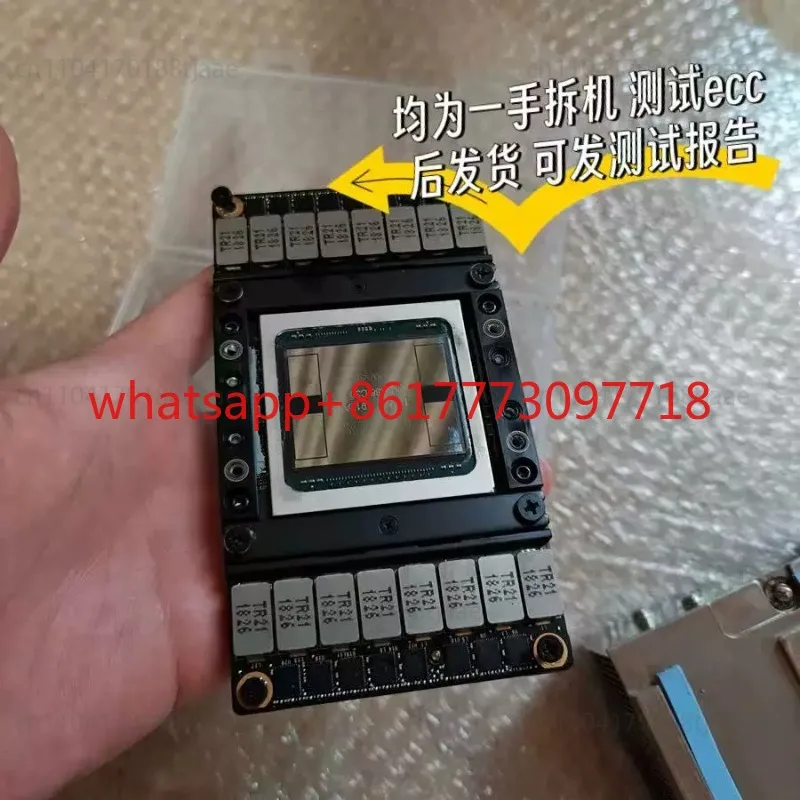 V100 16G SXM2 graphics card deep learning workstation AI operation GPU acceleration card（not band new）