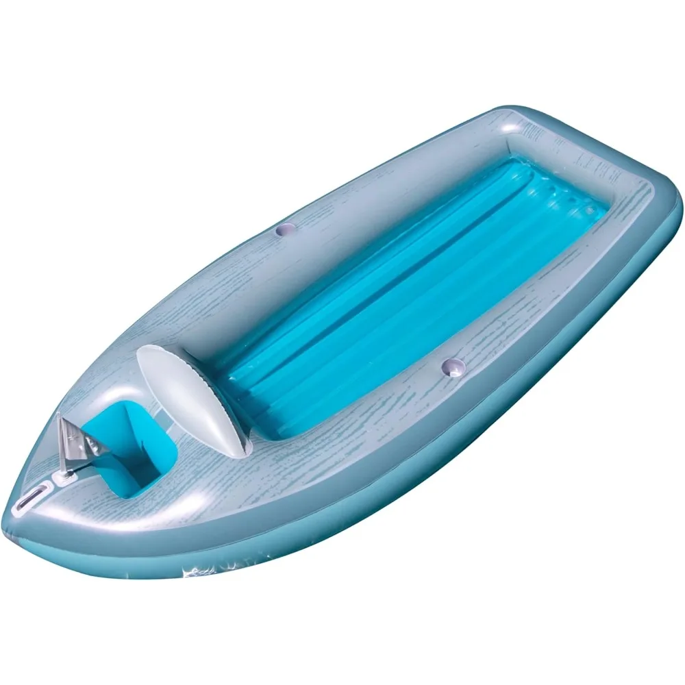 SWIMLINE Inflatable Swimming Pool Float Lounger Raft Mattress, Fun Mat, Classic Cruiser, Blue