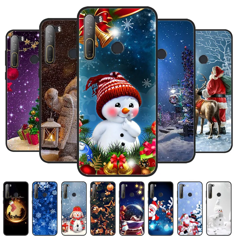 For HTC Desire 20 Pro Case Christmas Soft Silicone Shockproof Cover for HTC U11 PLUS / U 11 Phone Cases Desire20 Pro Fundas