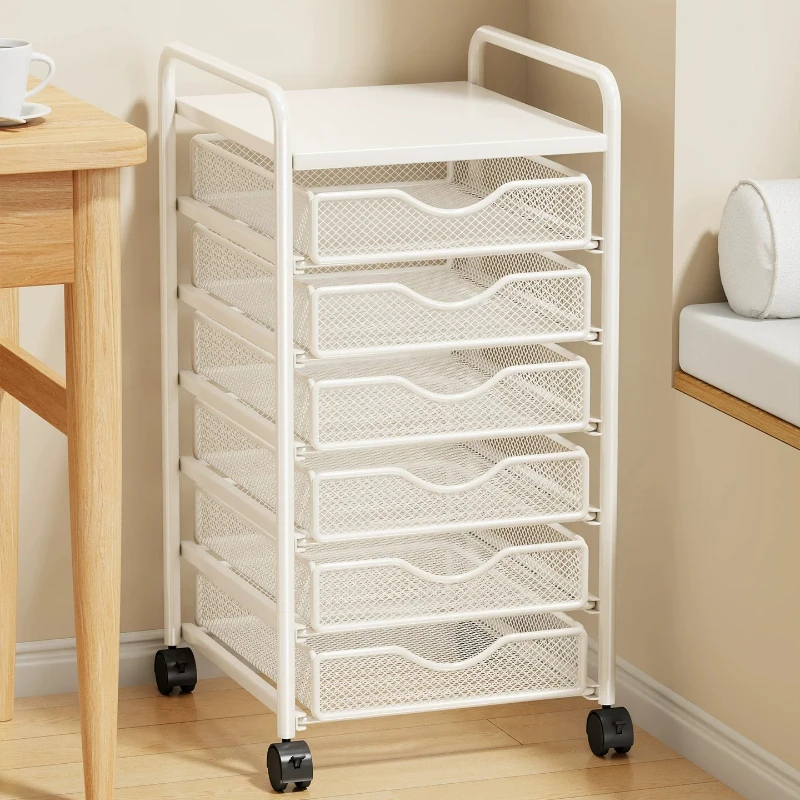 Rolling File Cart - Archivador Móvil de Oficina, Estante de