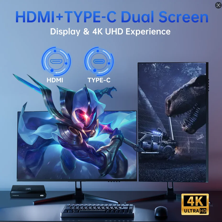 MOREFINE M6 Mini PC 12th Gen Intel N150 N200 Windows 11Pro DDR5 2933MHz NVMe SSD Pocket Computer PC HDMI2.0 4K@60Hz WiFi 6 BT5.0