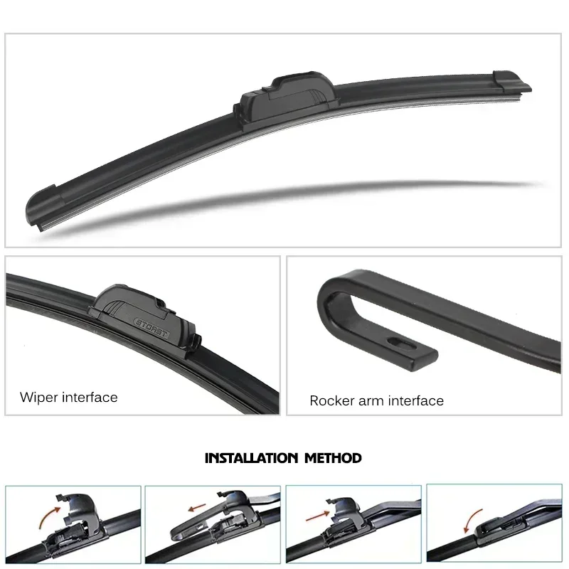 Car Wiper Blades For Lifan 320 All Year Windshield Windscreen Front Window Blades 18"+18" Car Accessories