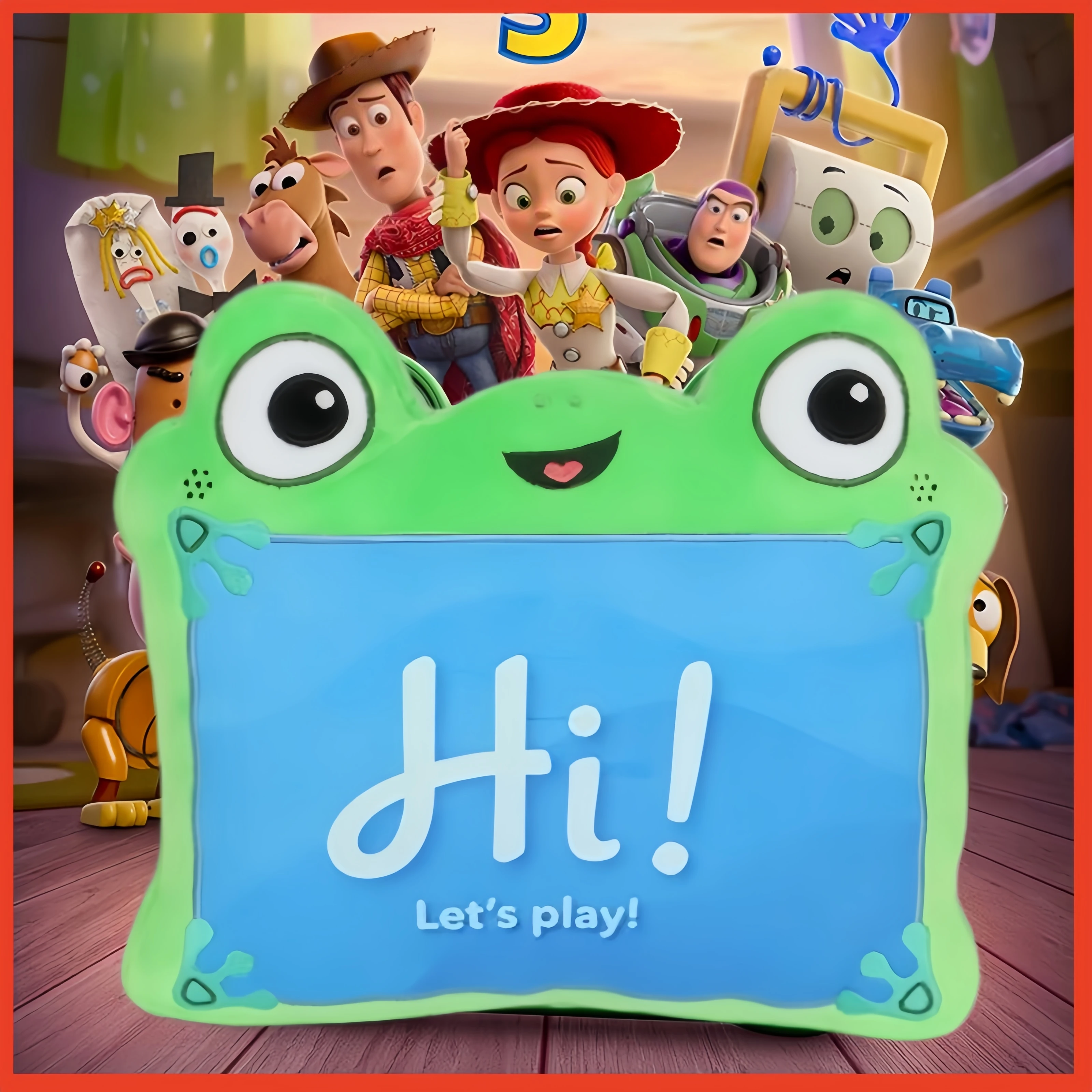 

Toy Story 5 Plush Frog Doll Cute Anime Peripheral Soft Skin Friendly Exquisite Embroidery Eco Filling Birthday Christmas Gift