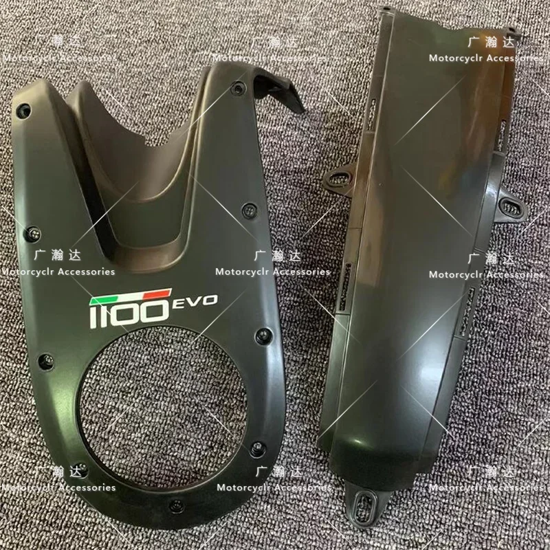 Motorcycle fuel tank shell suitable for Ducati Monster 696 795 796 1100 Fuel tank upper and lower panels ABS matte black