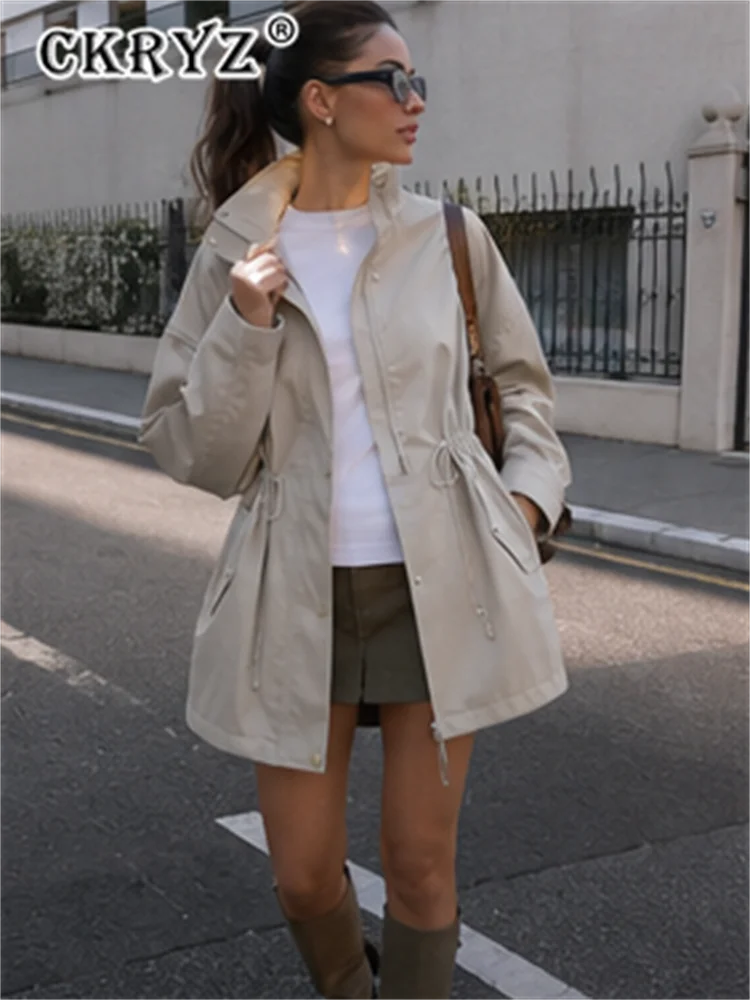 Ladies Winter 2026 Casual Daily Jackets Thermal Zip Up Long Sleeve Windproof Trendy For Women Cold Weather Streetwear Coats