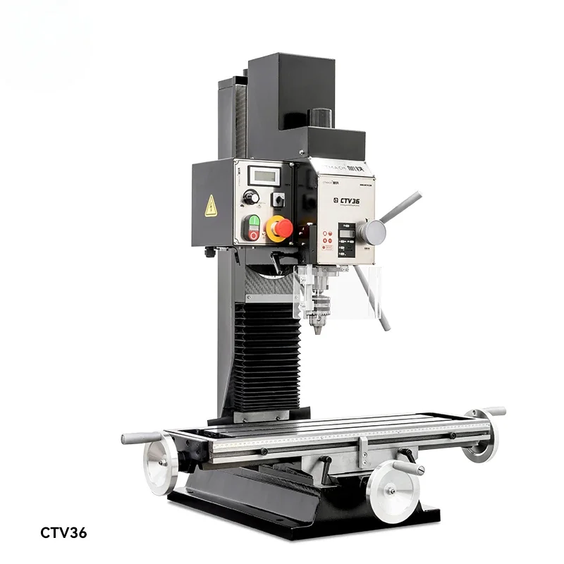 CTV36 silent drilling and milling machine household continuously variable speed bench drill