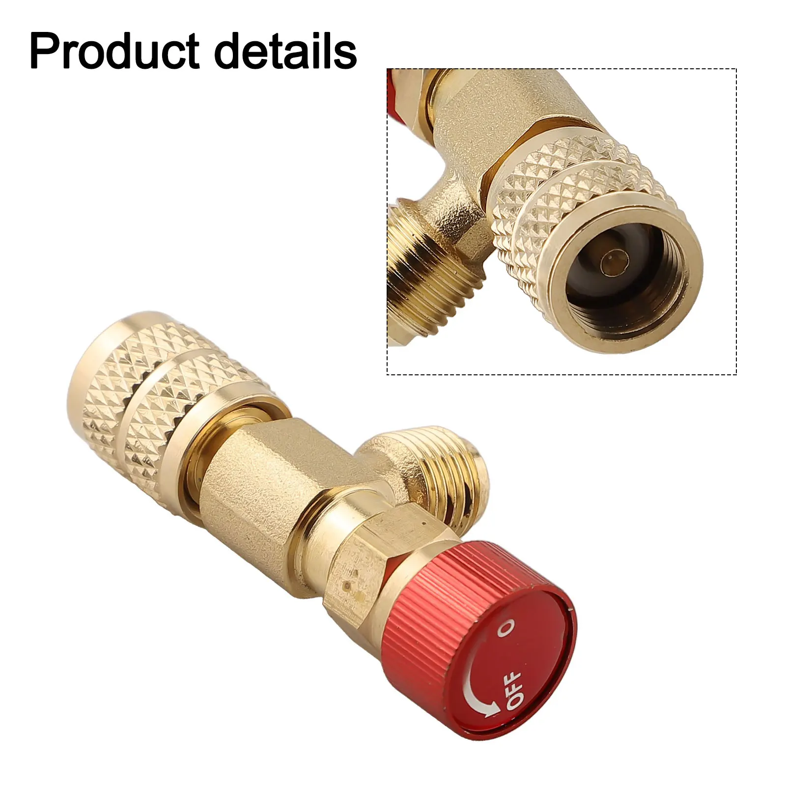Exceptional Seal and Leak Protection in Air Conditioning Fluoride Safety Valve for Antifreeze Hand Valve R22R410 Connector