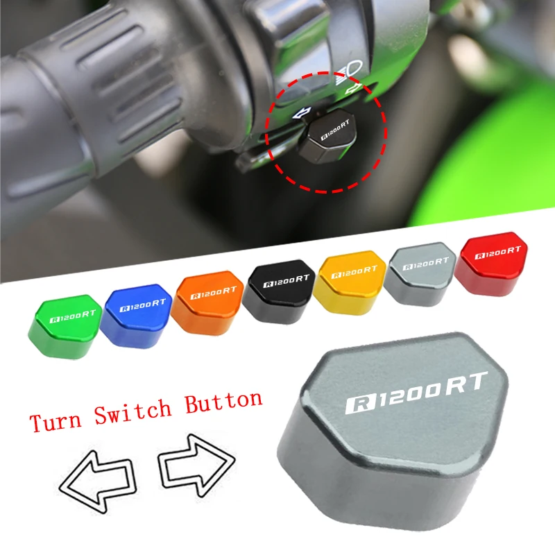 

For BMW R1200RT R1200 RT R 1200RT 2014-2025 CNC Aluminum Mototcycle Switch Button Turn Signal Switch Key Cap