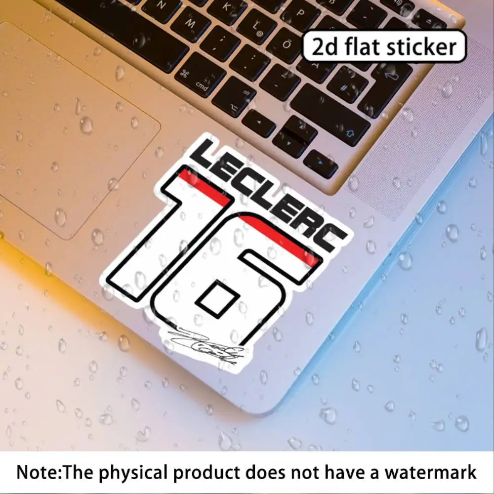 No 16 F1 Sticker 2 7 7 Inches Suitable For Motorcycles Bicycles Helmets Ka Waterproof Stickers For Decorating Car Windows Motorc