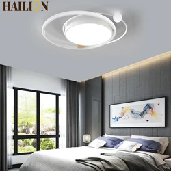 Modern Led Chandelier Simple Ceiling Lights Bedroom Bedside Kitchen Ceiling Study Light Dimmable Indoor Lighting