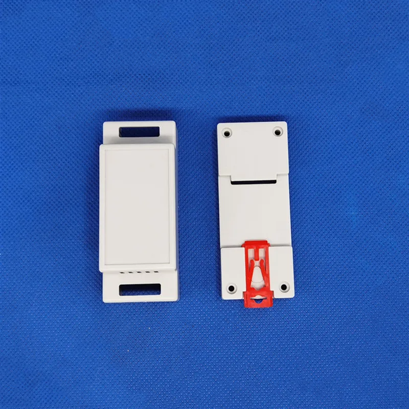 Pasokan DIN Rail Electric Shell Safety Barrier Isolation Module ABS Plastic Shell 4-26 4-26-1: 89X36X44MM Diy Case Control Box