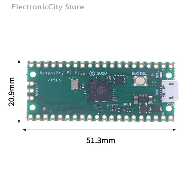 Adept Design PICO Development Board RP2040 van Raspberry Pi