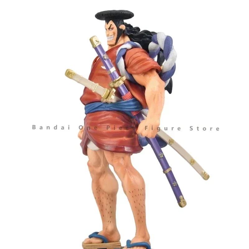 W magazynie oryginalny Bandai DXF BANPRESTO One Piece Wano Kuni Kozuki Oden figurka animacja zabawka prezent Model kolekcjonerski Hobby