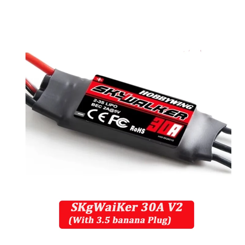 Hobbywing Skywalker  20A 30A 40A 50A 60A 80A 100A 120A  V2 Speed ESC Controller with UBEC for RC Helicopter Aircraft