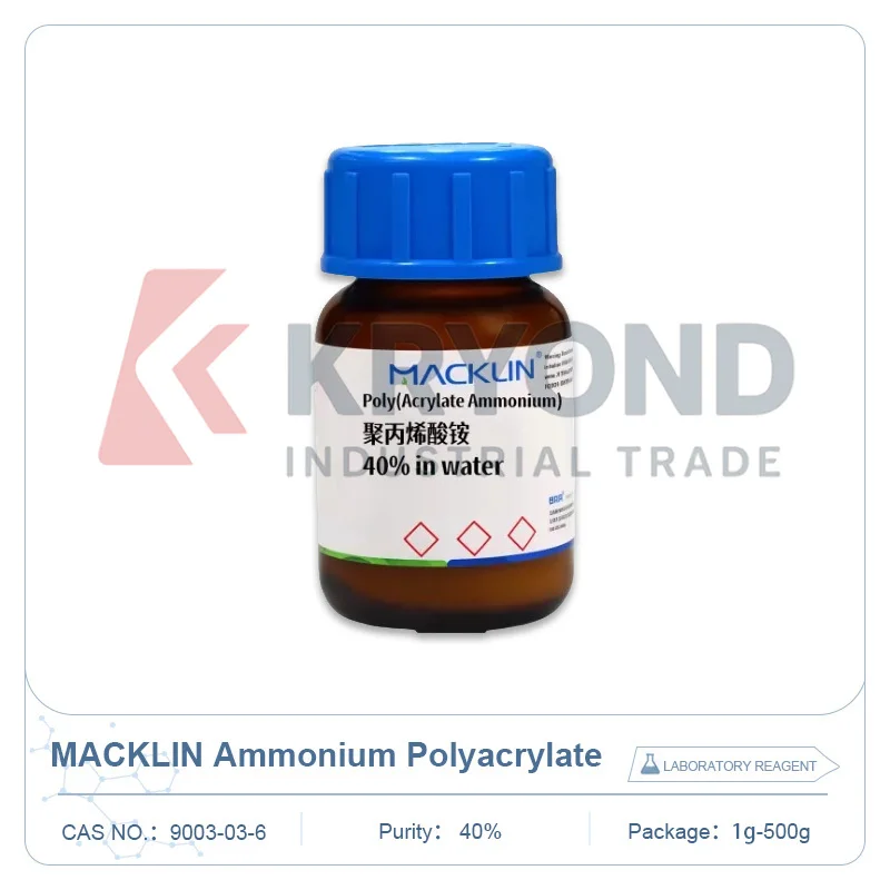 MACKLIN Ammonium Polyacrylate CAS 9003-03-6 Polymer Dispersant Laboratory Chemical Reagent for Coating Research Testing 1g 500g