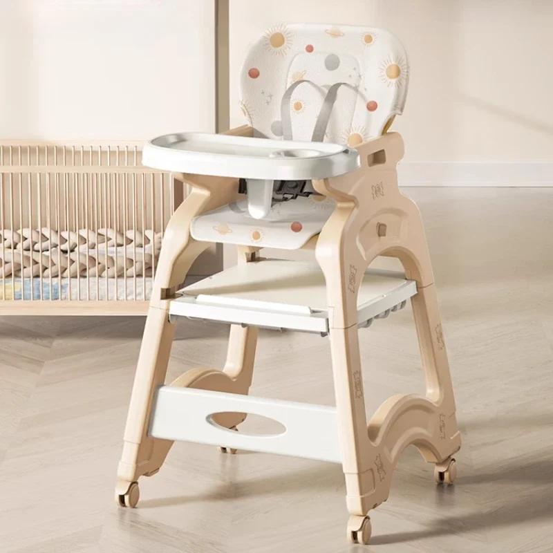 

Family Baby Variable Dining Chair, Multi-functional Baby Dining Table Chair, Safety and Anti-fall Children Dining Seat