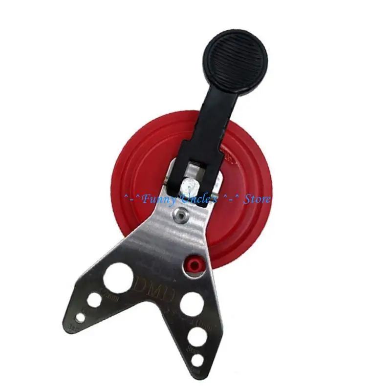 E7CD Versatile Glass Tile Hole Guide with Suction Base for Stable and Precise Drilling on Various Materials