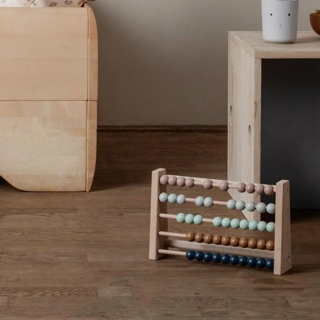 そろばん算数おもちゃ子供用数字数え教育玩具50玉幼稚園