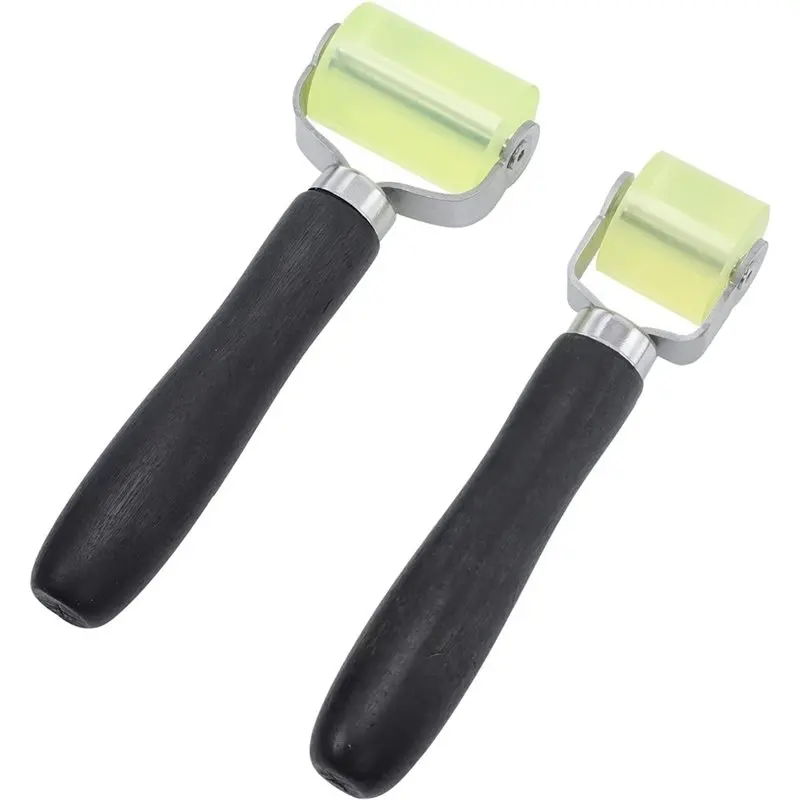 ABYN-2Pcs Flatten Roller For Wall Stickers Car Beauty Tool For Home Ergonomic Design For Wallpaper Vinyl Applications