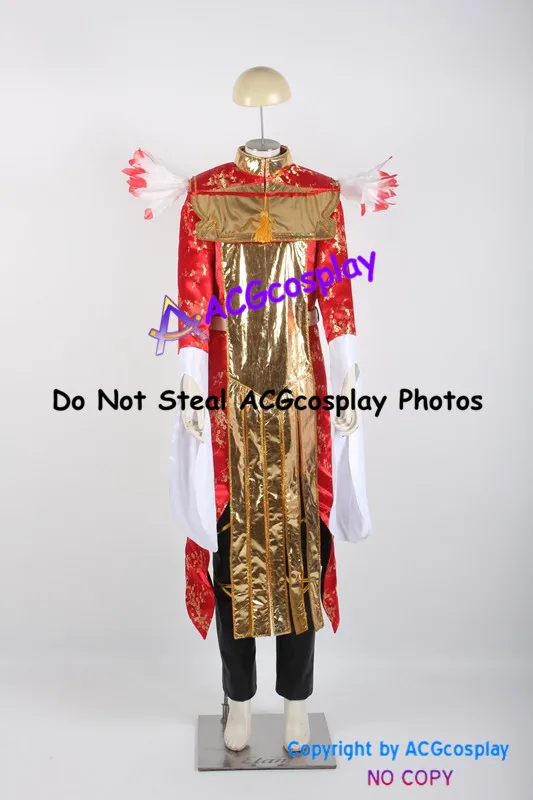 Samurai Warriors 2 Wu Luxun Cosplay Costume Acgcosplay Garment