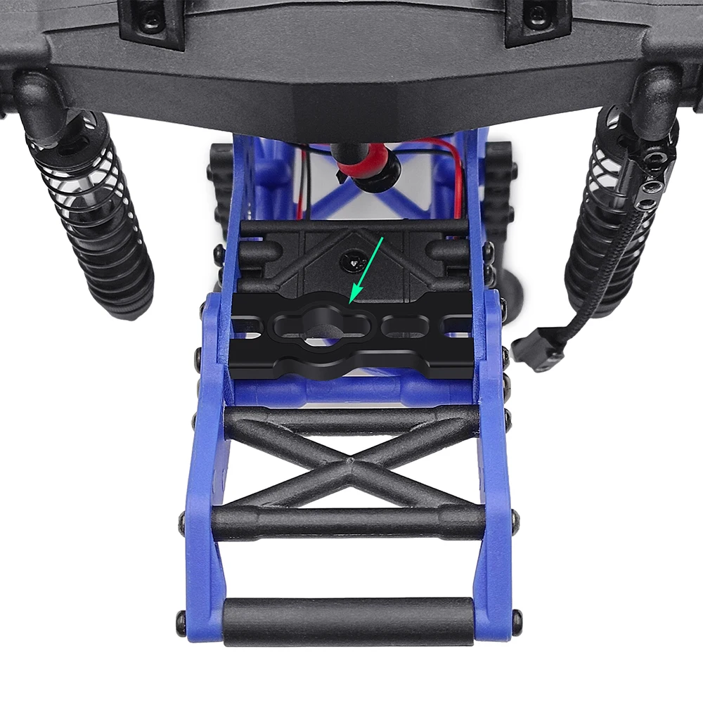 

AXSPEED Metal Aluminum Chassis Plate Body Mount For 1/18 Mini LMT 4WD Monster Truck Rc Car Upgrade Parts