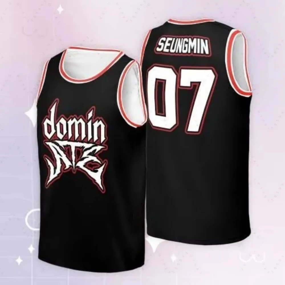 Custom SKZ Dominate Tour 2026 Basketball Jersey Sports Dry Quickly Men's Shirt Children's Clothing Tee Y2k Woman Cycling Vest - view 3
