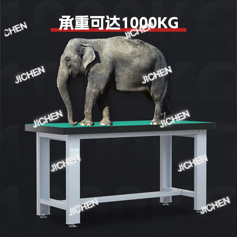 DepositAnti-static workbench workshop maintenance console with plate with drawer tool table assembly heavy-duty fitter table