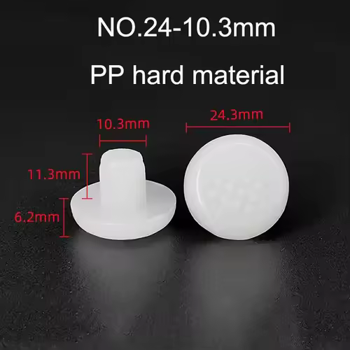 10/20pcs Round PVC Furniture Foot Nail Rubber Glide Nail Office Table Chair Leg Floor Protector Round Sliding Disc Noise Killer - Image 25