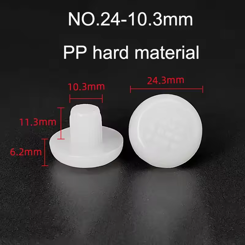 10/20pcs Round PVC Furniture Foot Nail Rubber Glide Nail Office Table Chair Leg Floor Protector Round Sliding Disc Noise Killer - Image 25