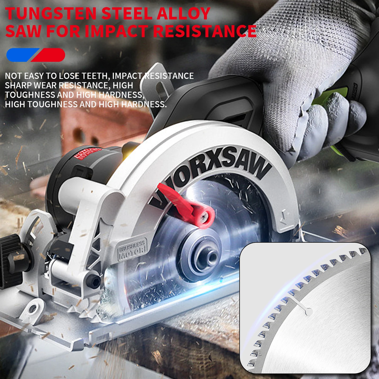 1PC Kreissäge Klinge Rad Discs Für Holz Schneiden 110mm Hartmetall Trennscheibe Holz Sägeblatt – Detail 6