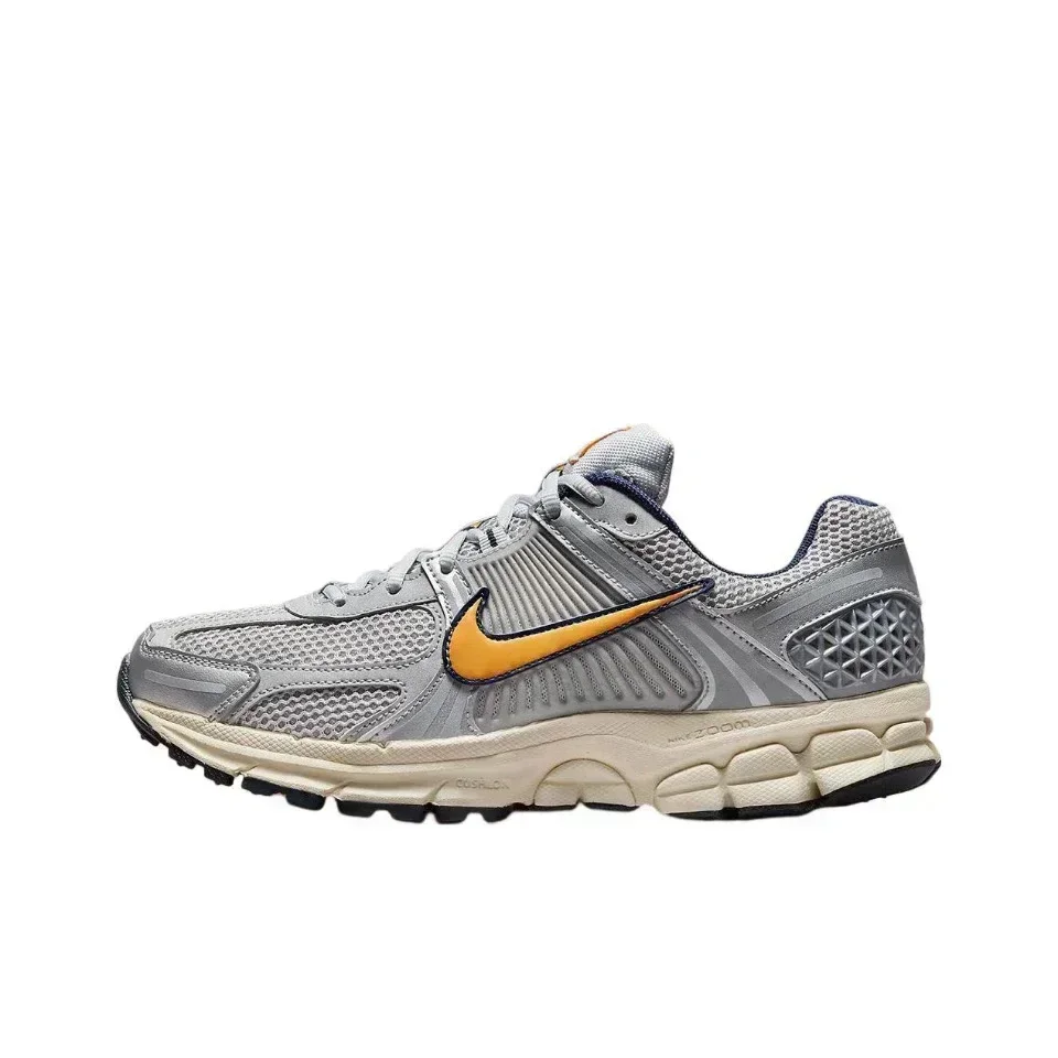 Nike Zoom Vomero 5 Pure Platinum Laser Orange FJ4151-001 Slip Resistant Cushioning Low-top Men's/Women's Running Shoes