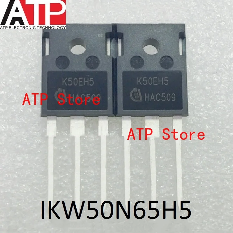 

10PCS/LOT 100% New Imported Original K50EH5 IKW50N65H5 K50EES5 IKW50N65ES5 TO-247 IGBT Transistors 650V 80A