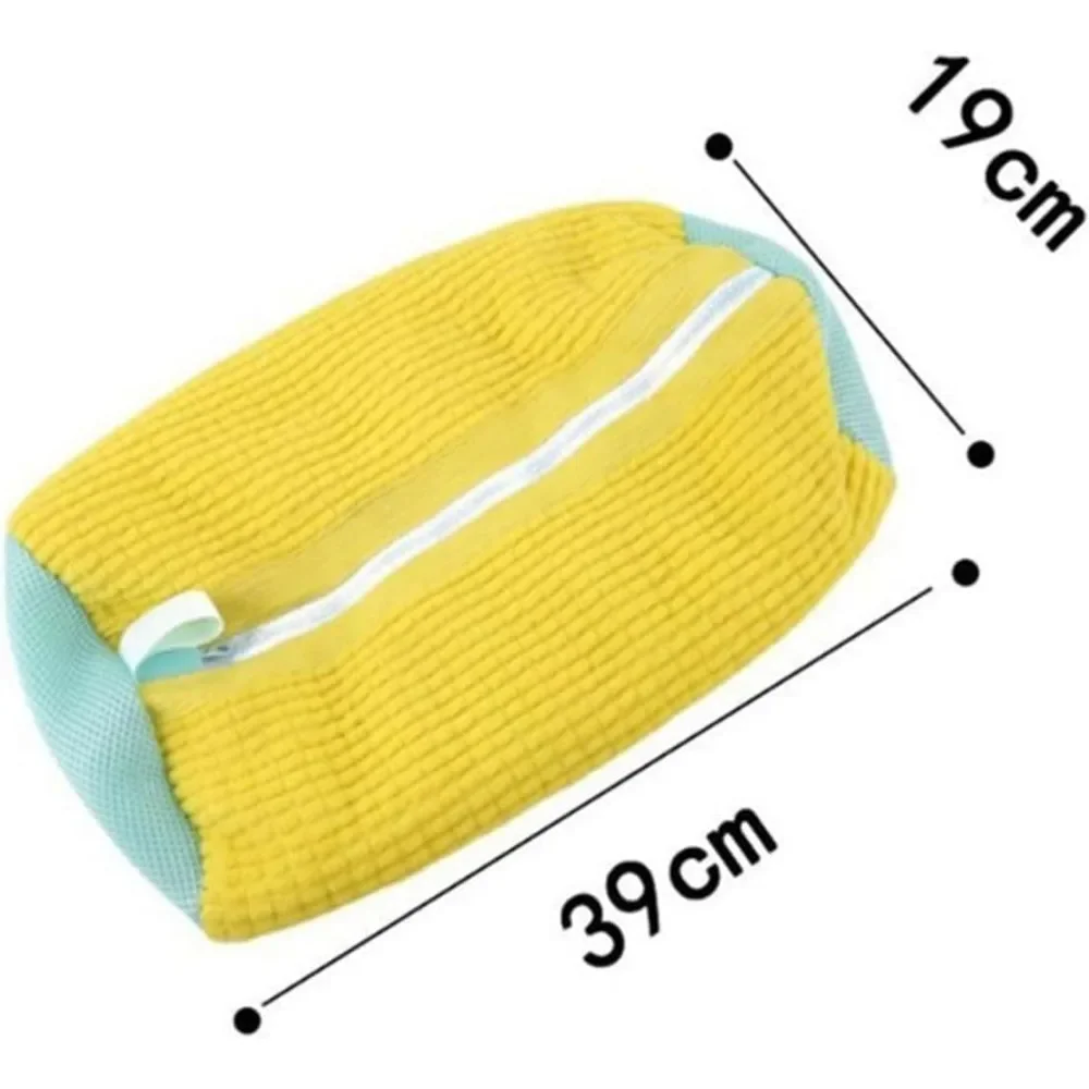 1PC Washing Shoes Bag Cotton Laundry Fluffy Fibers Easily Remove Dirt Washing Bags Anti-Deformation Shoes Clothes Cleaning Kit