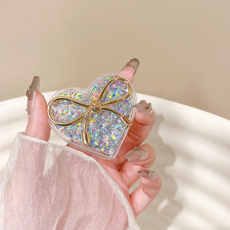 الفاخرة الترتر شكل قلب حامل هاتف آيفون سامسونج الحب القلب العالمي حامل هاتف ملحقات الهاتف soporte الفقرة celul