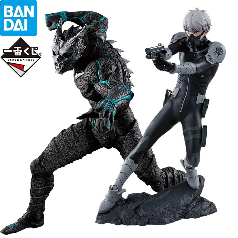 In Stock Bandai Kaiju No. 8 Figure Ichiban Kuji 1st Kaiju No. 8 Reno Ichikawa Anime Figure Action Model Collectible Toys Gift