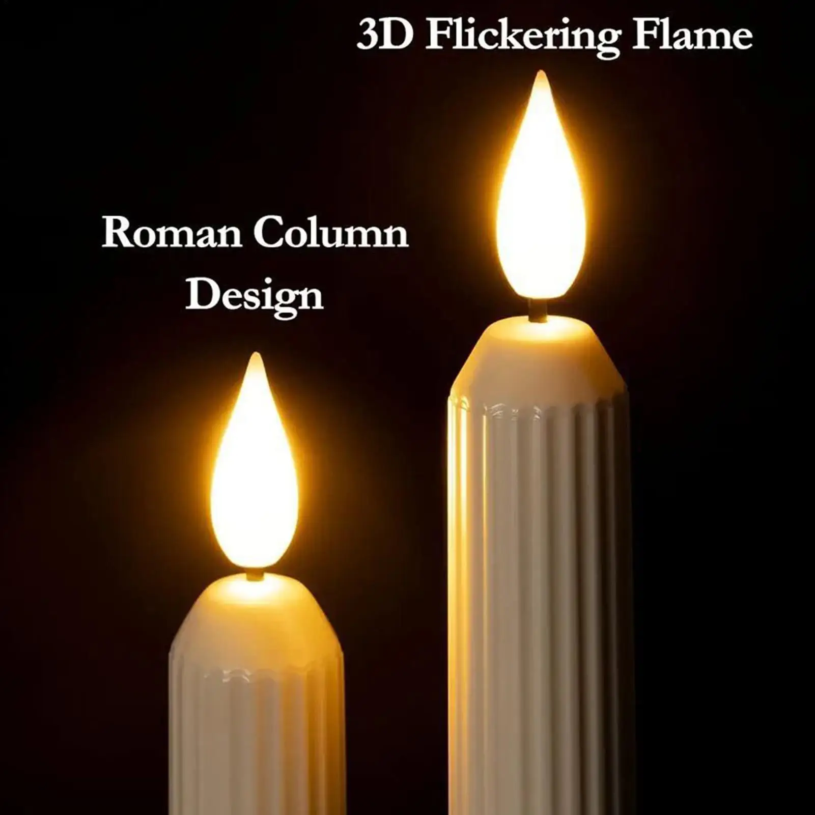 Window Candles LED Candles 7-inch Flameless Suction Lamp with Sensor for Indoor Use Thanksgiving Halloween Birthday Decor Living