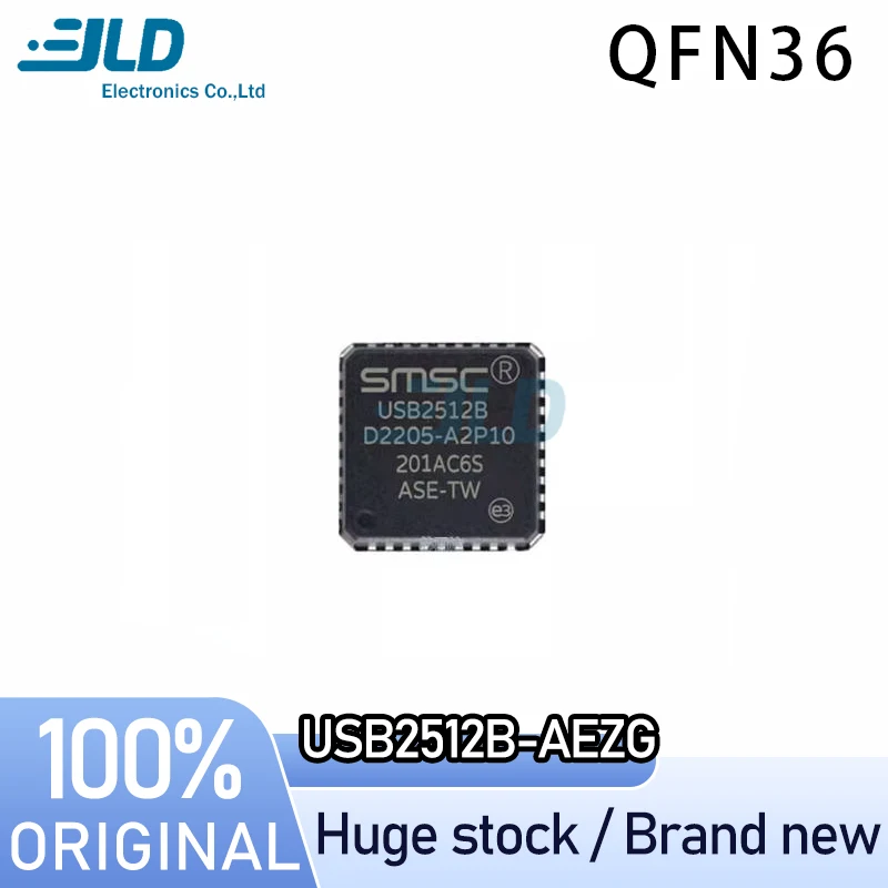 

(2-5piece) 100% New USB2512B-AEZG QFN36 Chipset Professional one-stop ordering Adequate stock Chip Electronics