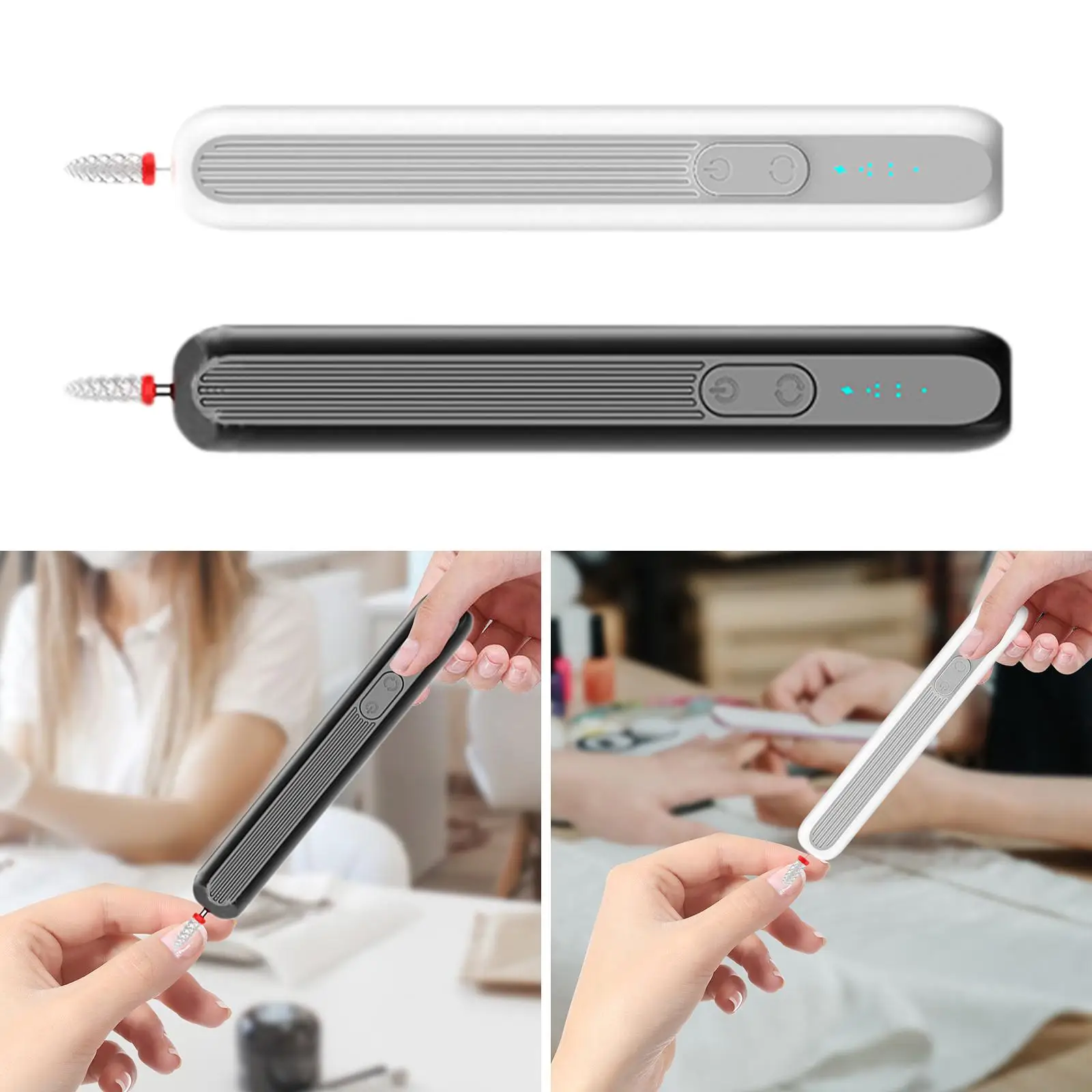 Nail File Machine for Gel Nails, Portable Drill for Manicure And Pedicure