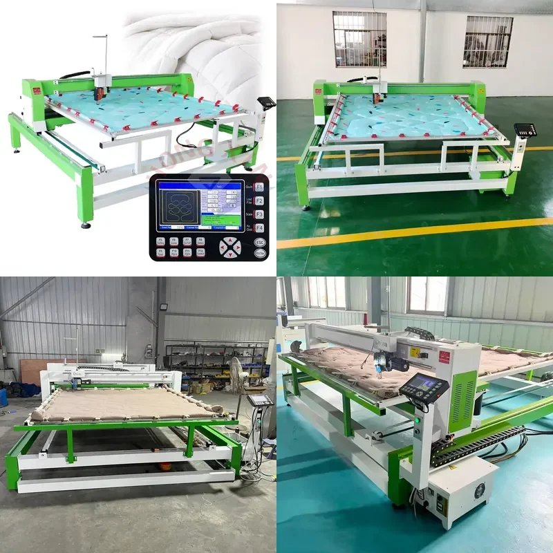 2026 CE Computerized Quilting Machine Industrial Quilt Sewing CNC Single Mattress Fabric Carpet Bedcover Embroidery