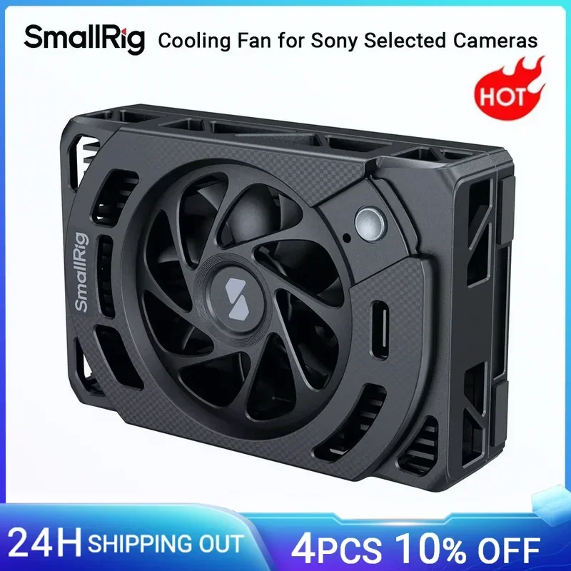 

SmallRig TEC Cooling Fan for Sony Selected Cameras for Sony ZV-E1/ZV-E10/ZV-1/A7 IV/A7S III/A7C/A7C II/A7CR/A6700/FX3/FX30 5152