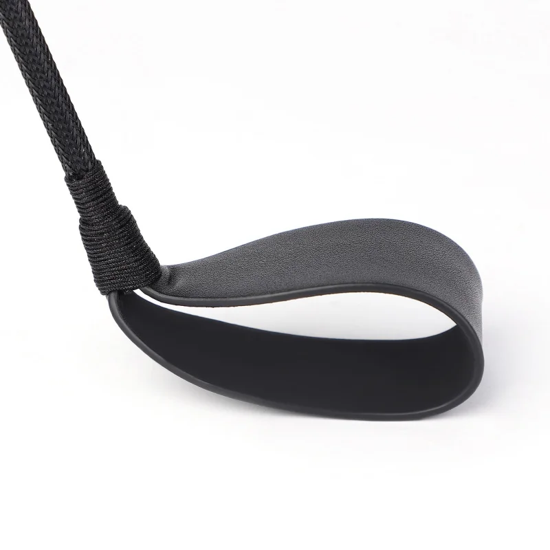 SP Training Black Leather Whip, Couples' Flirting Multi - Size Riding Crop, SM Punishment Tool, Adult Sex Toy