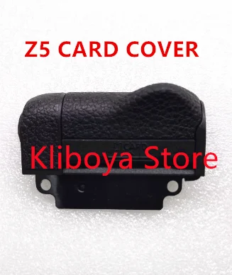 For Nikon Z5 CF SD Memory Card Chamber Slot Cover Door Cap With Grip Rubber NEW