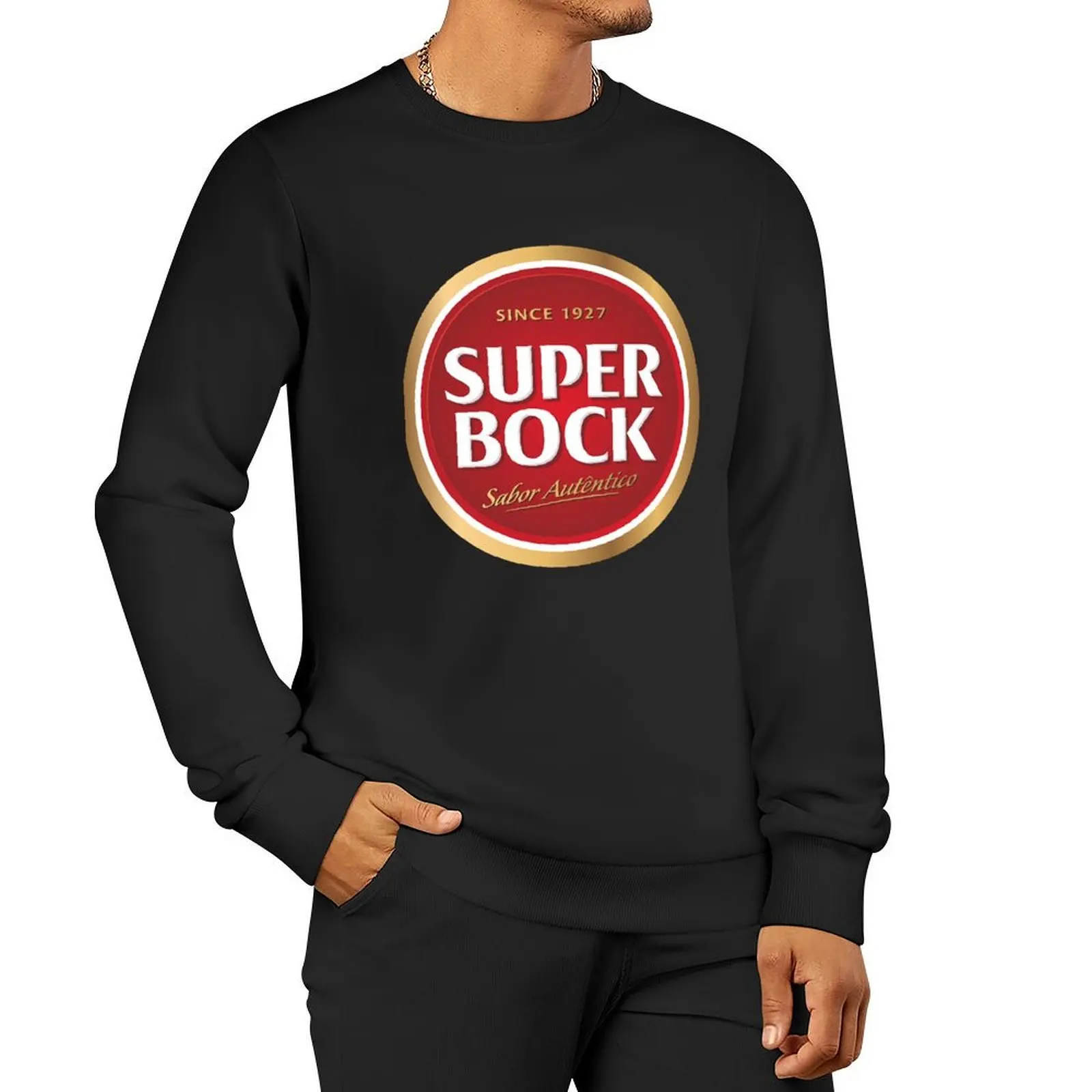 

super bock since 1927 logo Essential Pullover Hoodie anime clothes autumn new products men's clothes men sweatshirt