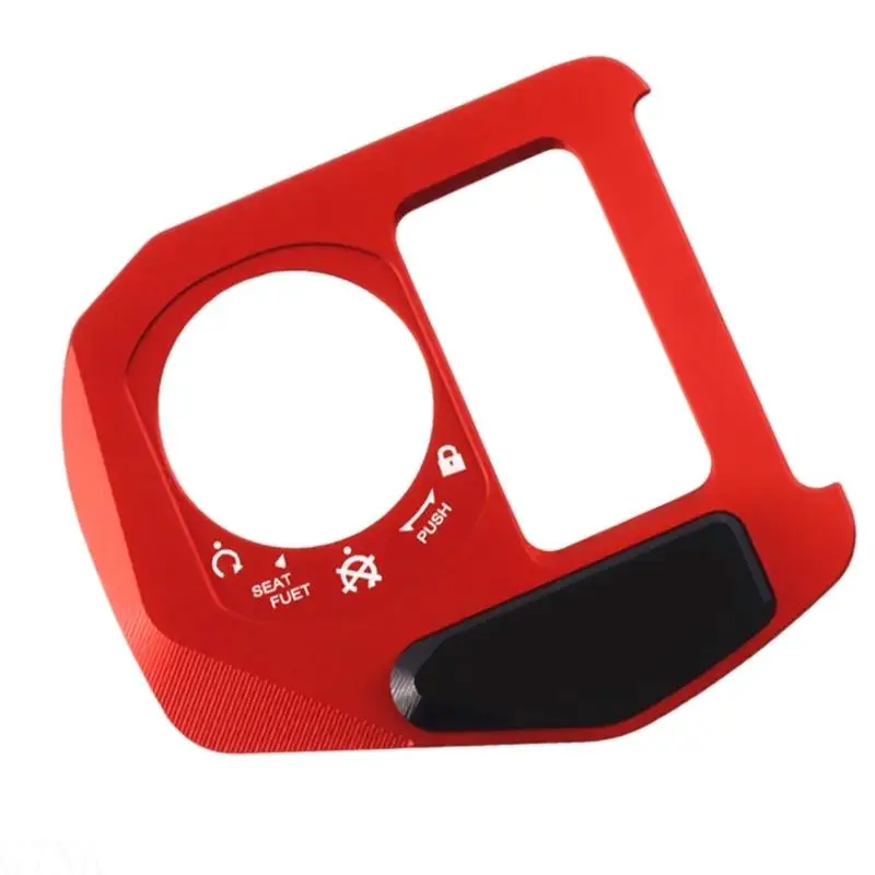 

G7NA Universal Motorbike Ignition Switches Protective Cover Aluminum Alloy Construction Easy Stick Mounting for PCX160 PCX125